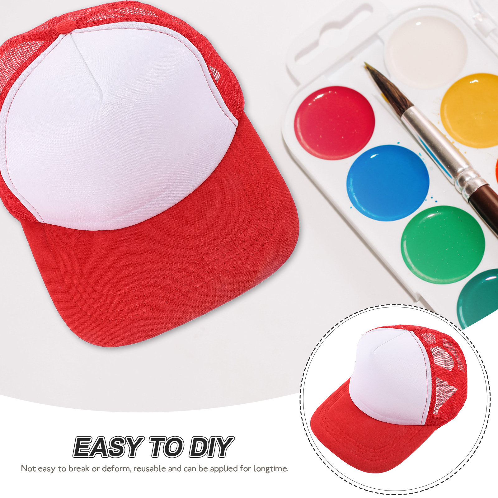 10 шт. пустых бейсболок из сет – обзор и цена Hat Sublimation Blank